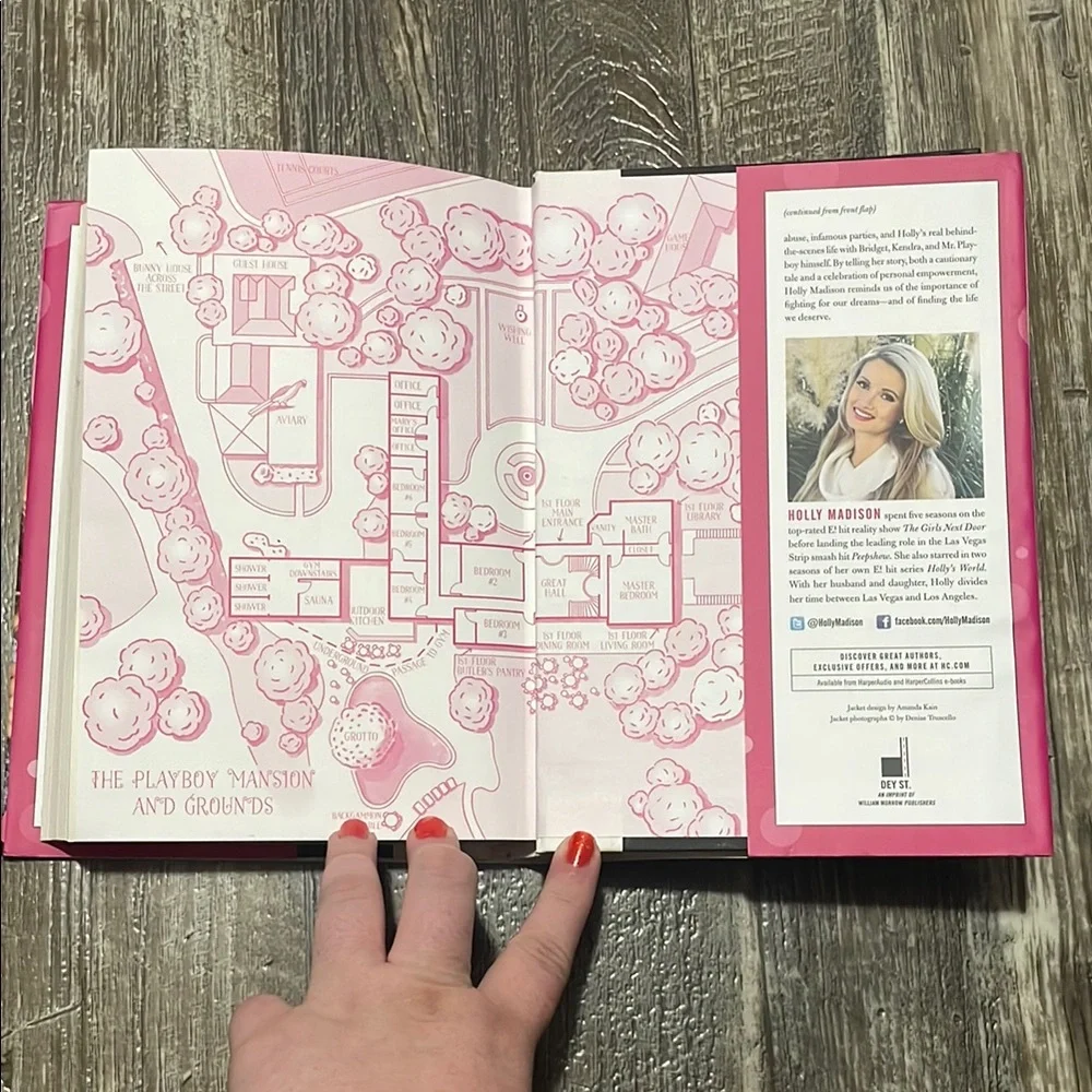 Holly Madison Down the Rabbit Hole Book - Picture 4 of 5